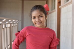 Gabriela a 4th grader touched by faith and family miracles